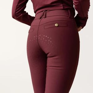 Pantalones de Montar a Caballo para Mujer, Hechos a Medida, con Parche en la Rodilla para Mayor Seguridad, Pantalones de Montar a Caballo en Venta - Product Image 2