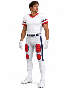 Premium Custom American Football Uniform Set High Quality Breathable Moisture Wicking Durable Fabric For Team Practice <b>Games</b> - Product Image 2