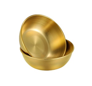 Bol de service décoratif en laiton martelé pour marque privée, idéal pour cadeau de mariage, décoration intérieure, centre de table et usage en cuisine - Product Image 3