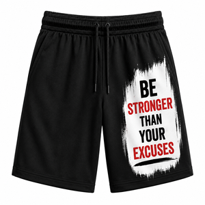 Shorts de sport personnalisés OEM pour hommes, légers en polyester, séchage rapide, pour la course et l'entraînement, avec cordon de serrage, coupe haute - Product Image 5