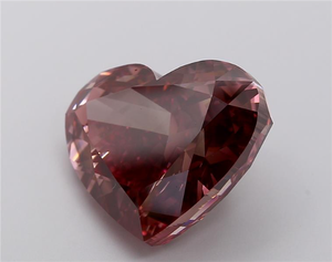 Diamant de laboratoire de 9,70 carats en forme de cœur, rouge intense fantaisie, VS1, certifié IGI, bijoux de luxe CVD - Product Image 5