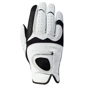 Guante de golf de cuero genuino blanco, para mano derecha, unisex, antideslizante, transpirable, con cierre de tirar, deportivo - Product Image 6
