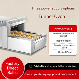 Horno de Túnel de Aire Caliente Personalizado para Panadería, <span class=keywords><strong>Pizza</strong></span>, Horneado Uniforme y Sistema de Pulverización de Bajo Consumo Energético - Product Image 3
