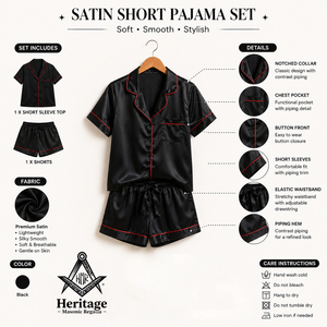 HMR Women Custom Delta Sigma Silk Pajama Sets Notch Collar Pajama Top and Pajama <b>Pants</b> Plus Size Night Wear Set - Product Image 5