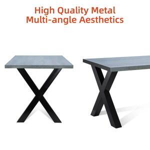 Factory Supply Stainless Steel Square <b>Table</b> <b>Legs</b> Heavy Duty Dining <b>Table</b> Support Frame Easy Install EDPTBL000 - Product Image 6