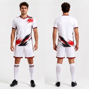 Camiseta de Fútbol Personalizada de Alta Calidad para Hombre, Nueva Llegada, Ropa Deportiva para Adultos, Técnica de Sublimación, Incluye Corte Automatizado - Product Image 4