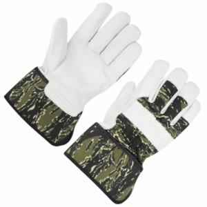 Guantes de Trabajo Industriales de Alta Resistencia para Protección de Manos, Guantes de Seguridad de Cuero Vacuno de Primera Calidad para Jardinería - Product Image 1