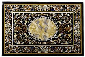 ท็อปโต๊ะหินอ่อนฝังอัญมณีแบบปิเอตราดูรา - Product Image 6