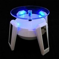 Support de présentation rotatif solaire pour bijoux et appareils électroniques, marque JEWELS & TOOLS, fabriqué en Inde