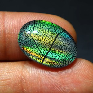 Monarch Opal Doublet Gemstone Rainbow <b>Fire</b> Opal Handmade <b>Stone</b> Jewelry <b>Fire</b> Opal Doublet Monarch Style Ring Colorful Opal <b>Gems</b> - Product Image 2