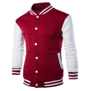 Nouvelle veste de baseball pour homme, design personnalisé, double poche, ajustable, streetwear, tissu de qualité - Product Image 3