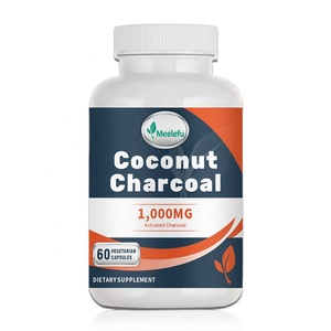 Private Label Geactiveerde Koolstofcapsules Met Kokoskool, Geactiveerde Koolstof voor Nierondersteuning, Geactiveerde Koolstofpillen - Product Image 1