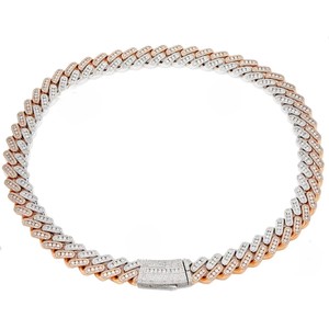 18MM 22" VVS Moissanite Custom Made Diamond Cuban Link Chain 82.00CTW Gold Plated Luxury Wedding Necklace Hip Hop Style - Product Image 1