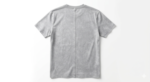 T-shirt Homme Vintage Délavé à l'Acide de Haute Qualité, Coton Vieilli, Coupe Oversize Épaules Tombantes, Basique Streetwear Essentiel - Product Image 2