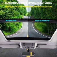 Film solaire pour voiture en céramique nano 70% VLT, 1 rouleau, vente en gros, pour pare-brise et vitres latérales, protection solaire