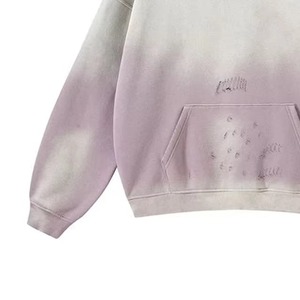 Hoodie surdimensionné personnalisé rose en coton French Terry avec poche avant, impression par transfert thermique, unisexe, décontracté, fabricant de hoodies - Product Image 5