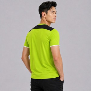 เสื้อยืดคอกวีผู้ชาย ผู้ผลิตมืออาชีพ ขายดีที่สุด ราคาขายส่ง ทรงปกติ สตรีทแวร์ลำลอง ผ้าฝ้าย 100% รับผลิตตามแบบ - Product Image 2
