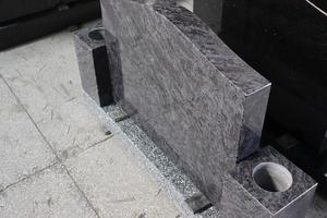 Monument funéraire en granit bleu <span class=keywords><strong>Baham</strong></span>, design Norvège, pierre tombale commémorative à vendre - Product Image 6