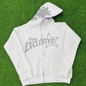 Service OEM – Sweat à capuche d'hiver pour homme, 100 % coton molletonné 340 grammes, design uni avec poche, respirant, logo frontal personnalisable - Product Image 1