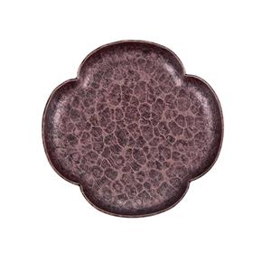 แผ่นรองแก้วน้ำทองเหลืองสไตล์เรโทร พร้อมเคลือบทองแดง รูปทรงสี่เหลี่ยม สำหรับตกแต่งโต๊ะ วางแก้วน้ำ แก้วชา - Product Image 1