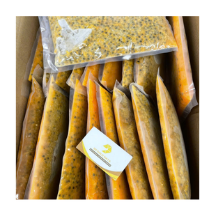 Puré de Maracuyá Congelado de Alta Calidad, Sin Semillas, para Bebidas Industriales a Granel - Product Image 4