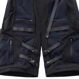 Shorts de sécurité réfléchissants haute visibilité pour hommes, multi-poches, vêtements de travail haute visibilité, shorts de travail pour la construction - Product Image 3