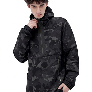 Veste matelassée à capuche pour homme, coupe-vent, décontractée, pour l'extérieur, coupe régulière, en polyester - Product Image 3