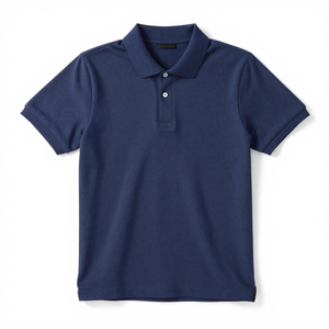 Chemises polo pour hommes, chemises polo de haute qualité pour hommes, t-shirt polo en coton, motif uni, manches courtes, qualité de marque - Product Image 1