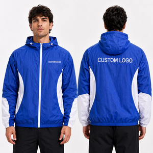 <b>Cycling</b> <b>Mens</b> Windbreaker <b>Jacket</b> Custom Wholesale Clothing Spring Autumn Winter Performance Comfortable Colorblock Ripstop Taslan - Product Image 4