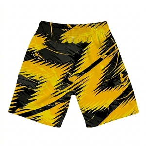 Conjunto de Uniforme de Baloncesto Sublimado Personalizado, Transpirable, de Malla, Amarillo y Negro, Nombre del Equipo 00, Unisex, Secado Rápido, Ropa Deportiva para Todas las Temporadas - Product Image 5