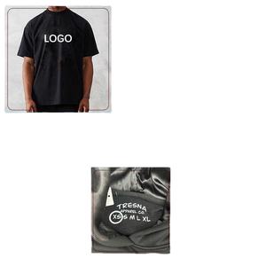 เสื้อยืดผ้าฝ้าย325GSM สำหรับผู้ชายเสื้อยืดโอเวอร์ไซส์ลายลิงซักได้หมึกพิมพ์ลายหมึกธรรมดาพิมพ์100% โลโก้ออกแบบได้ตามต้องการ - Product Image 4