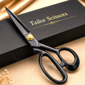 Ciseaux de tailleur de haute qualité, ciseaux à tissu de qualité industrielle, acier inoxydable, fournisseur d'accessoires de couture professionnels - Product Image 1
