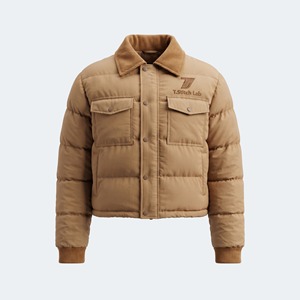 Chaqueta Acolchada para Hombre, Nueva Llegada, Alta Calidad, Transpirable, Ligera, con Cierre Completo, Logotipo Personalizado, Estilo Urbano - Product Image 5