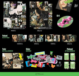 Aespa-3RD มินิอัลบั้ม [โลกของฉัน] โปสเตอร์เวอร์อัลบั้มเคป็อปขายดีของเกาหลี - Product Image 5