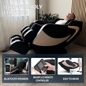 Sillón de Masaje de Gravedad Cero con Airbags para Todo el Cuerpo, Pantalla Táctil, Sofá Reclinable de Lujo para Uso en Casa u Oficina, el Sillón de Masaje Más Popular - Product Image 5