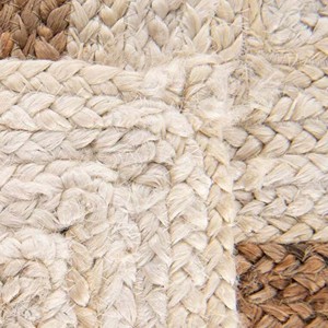 Handwoven Natural Jute Area Rug Modern Extra Thick PET Friendly Reversible Farmhouse Living Room Bedroom Floor Decor Mat Rug - Product Image 4