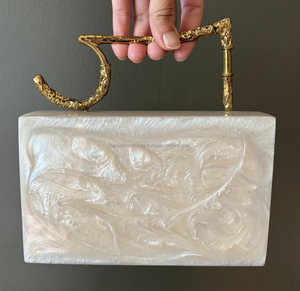 Sac à main en résine au design tendance avec motif de fleurs, couleur personnalisée et vente chaude en Inde - Product Image 3