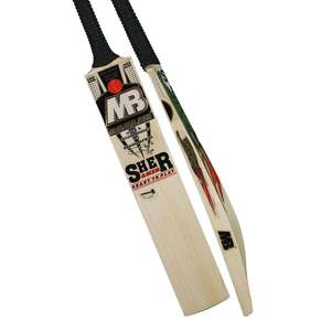 Battes de cricket MB Malik MBS Sher Amin English Willow avec housse de protection gratuite, couvre-batte anti-chocs, poignées supplémentaires et feuilles anti-usure, tout inclus. - Product Image 3