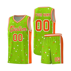 Uniformes de Baloncesto para Hombre, Jersey y Pantalones Cortos Personalizados de Poliéster, Transpirables, de Secado Rápido, Conjunto de Sublimación para Equipos Deportivos Universitarios - Product Image 3