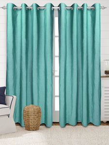 Cortinas de Algodón Sólido |   Cortinas Premium para Ventanas, cortinas de algodón sólido de alta calidad, opacas - 100%, control de luz - 75% - Product Image 6