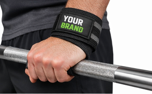 Bandes de maintien robustes pour poignets, pour entraînement en salle de sport, musculation, haltérophilie, soutien des poignets, sangle élastique à velcro, paire - Product Image 5