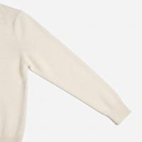 Kardigan Pria Kerah Tegak Kancing Depan Bahan Campuran Akrilik Wol Lengan Panjang Sweater Logo Kustom Bermerek Kardigan Pria