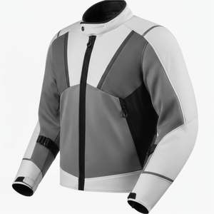 Chaqueta de Motocicleta Unisex de Cuero Genuino con Cremallera, Hombros Acolchados, Talla Grande, Impermeable y Transpirable - Product Image 4