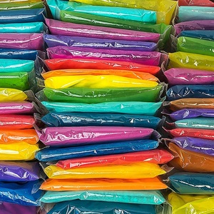 Poudre de couleur Holi biodégradable, sûre et non toxique, à base d'amidon de maïs indien, bombe fumigène colorée - Product Image 1