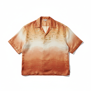 เสื้อผู้หญิงลายมัดย้อมฤดูร้อนปี 2026 แขนสั้นทรงหลวม สวมใส่สบาย - Product Image 6