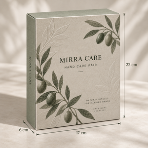 Caja de Empaque Magnética Estilo Libro para el Cuidado de Manos MIRRA Personalizada - Product Image 5