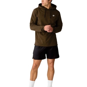 Sweats à capuche unisexes surdimensionnés en polaire, couleur personnalisée, fournisseur en gros OEM ODM, marque privée, streetwear - Product Image 4