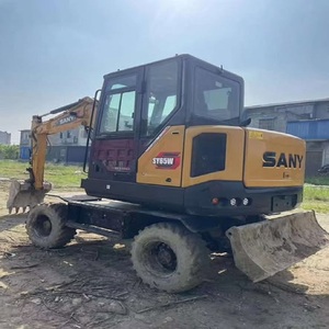รถขุดขนาดเล็ก Sany Sy65w เครื่องจักรทรงพลังขนาดกะทัดรัดสำหรับงานก่อสร้างและโครงการในเมือง ประสิทธิภาพสูง - Product Image 5