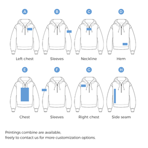 Sweat-shirt à capuche bleu clair pour homme, coupe classique, couleur unie, en coton tricoté, pull décontracté pour l'automne - Product Image 2