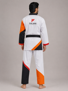 Uniforme de taekwondo avancé avec coutures renforcées, coupe confortable et résistance fiable pour les artistes martiaux compétitifs - Product Image 2